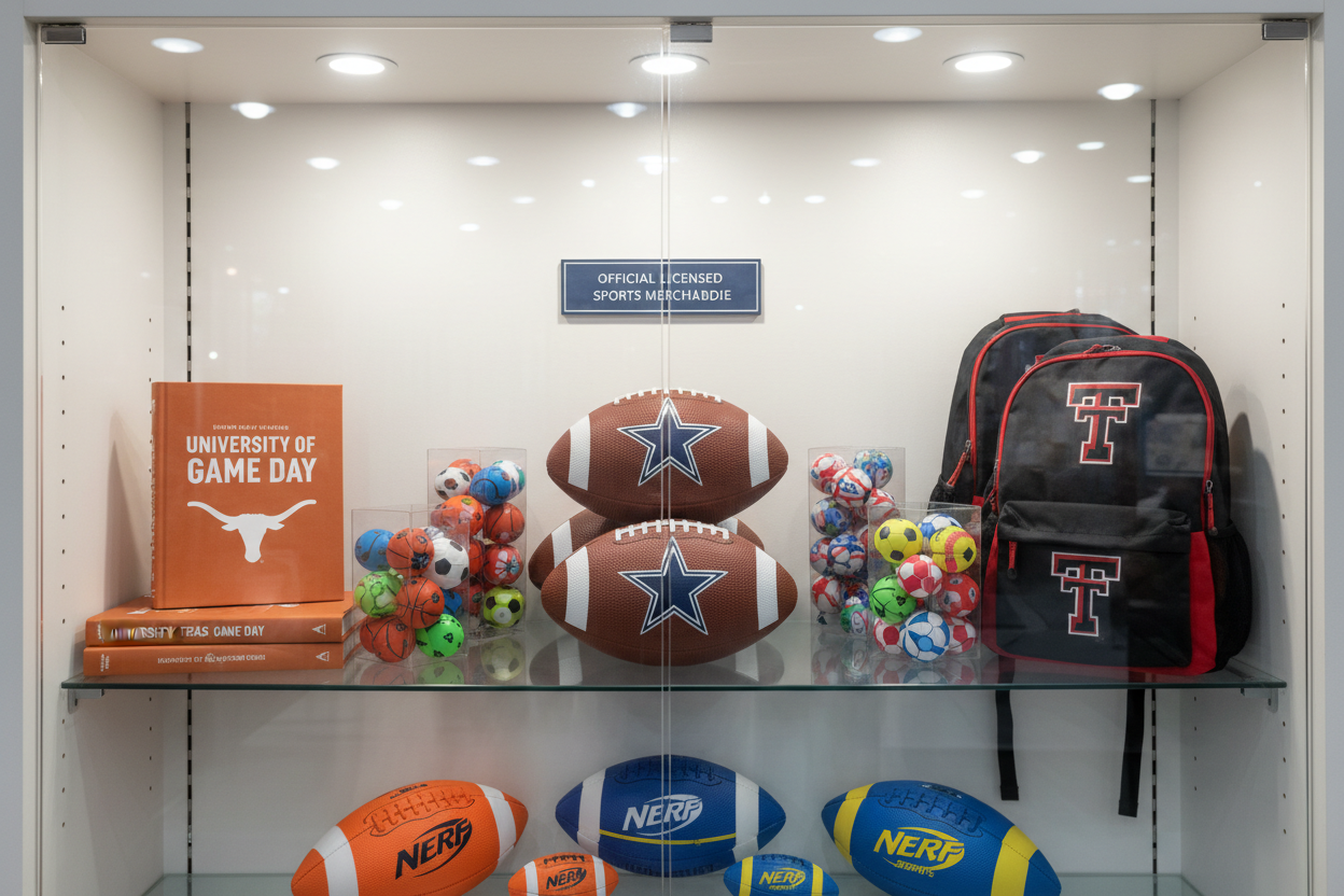 Licensed Merchandise, Sports Balls, Competition Games